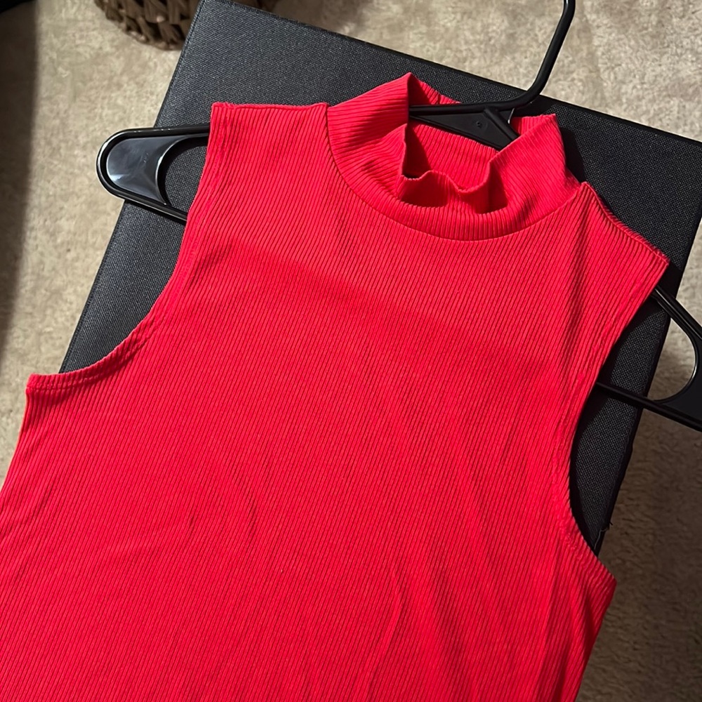 High Neck Tank Top